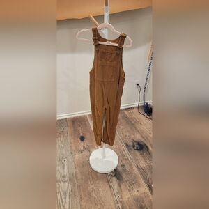 The simple folk rust corduroy overalls